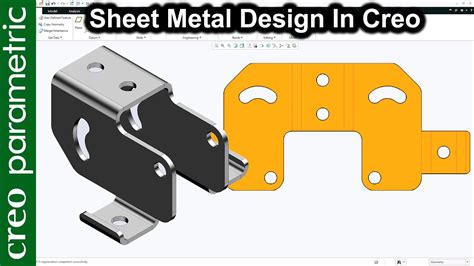 creo parametric sheet metal tutorial|creo sheet metal tutorial pdf.